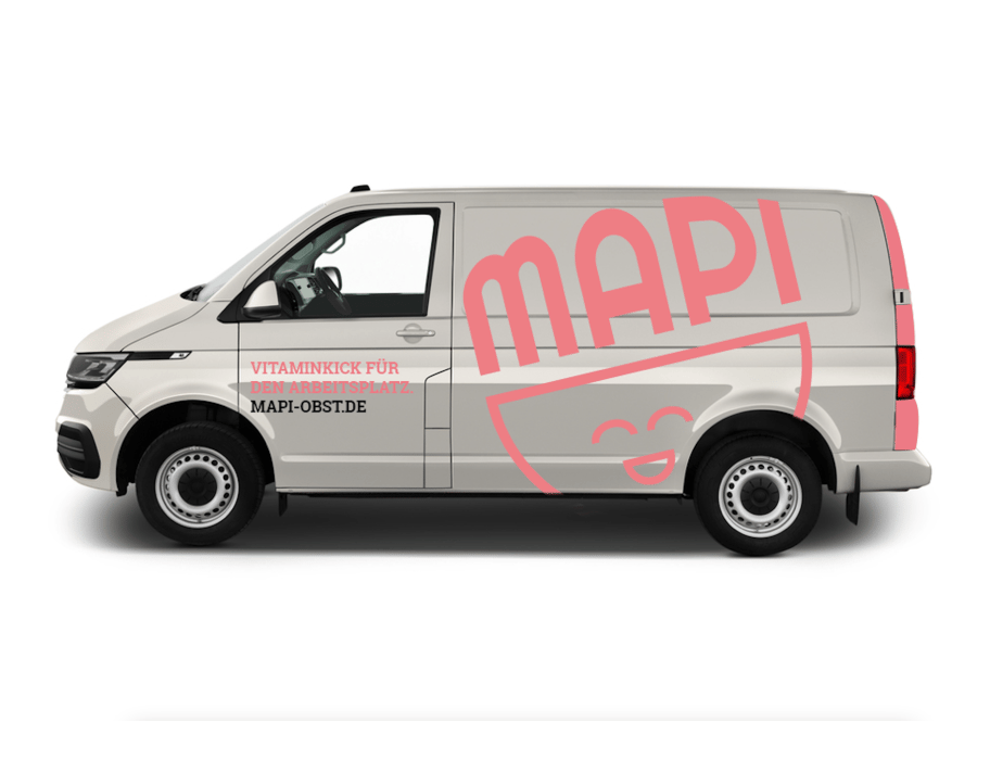 MAPI Fahrzeugfolierung auf einem VW Bulli