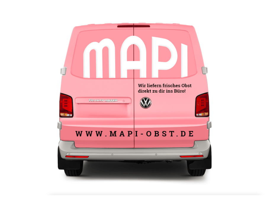 MAPI Fahrzeugfolierung auf einem VW Bulli